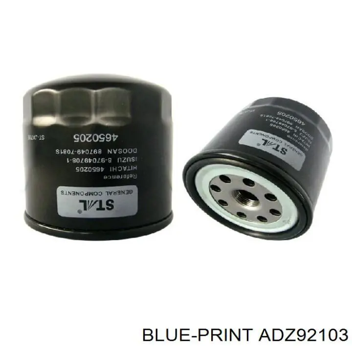 Фільтр масляний Blue Print ADZ92103