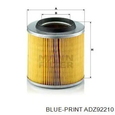IA3370 Kavo Parts Повітряний фільтр двигуна