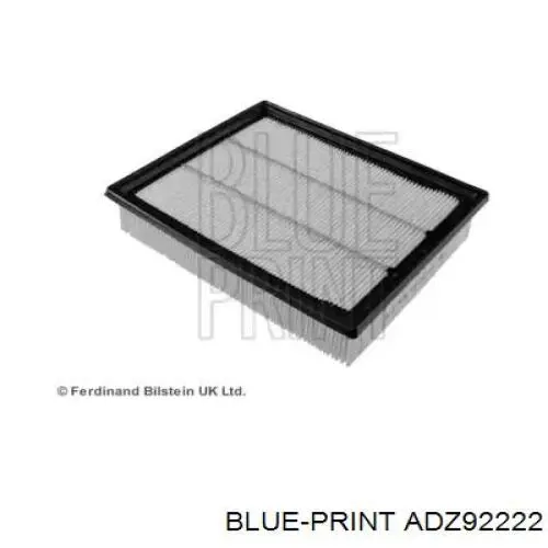 Елемент повітряного фільтра Blue Print ADZ92222 ціна, від 11.80 USD