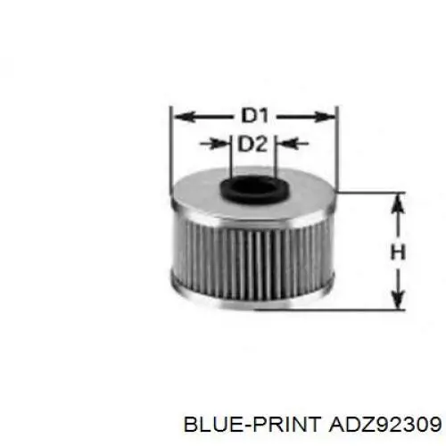 ADZ92309 Blue Print Фільтр палива