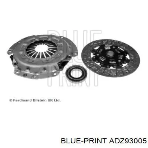 ADZ93005 Blue Print комплект зчеплення (3 частини)