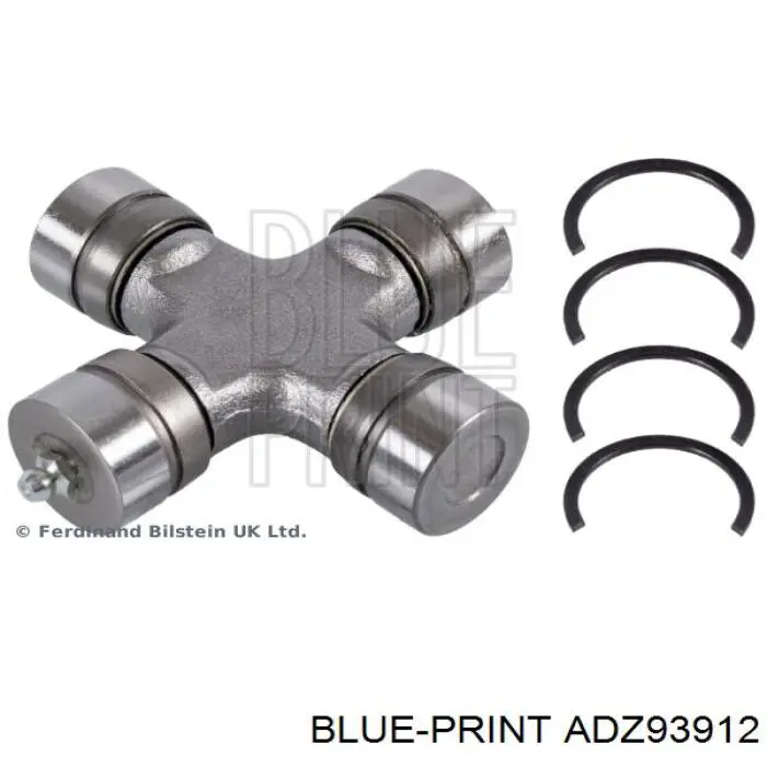 Хрестовина карданного валу, переднього ADZ93912 Blue Print