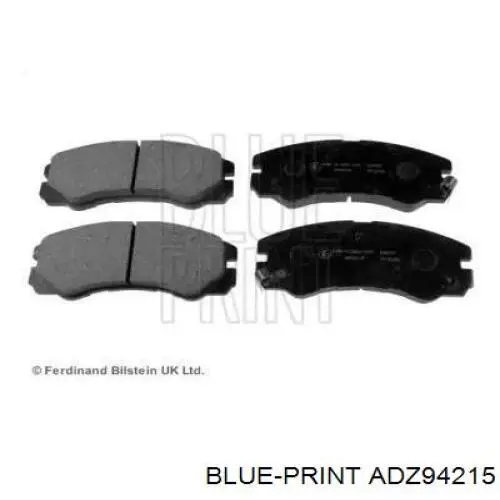 Гальмівні колодки Blue Print ADZ94215 ціна, від 26.41 USD