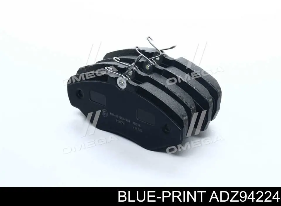 Купити ADZ94224 Blue Print Колодки гальмівні передні, дискові