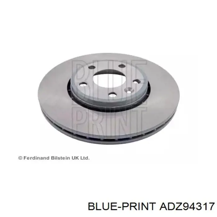 ADZ94317 Blue Print диск гальмівний передній
