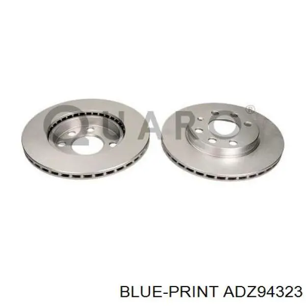 Гальмівні диски передні 09195985 Opel