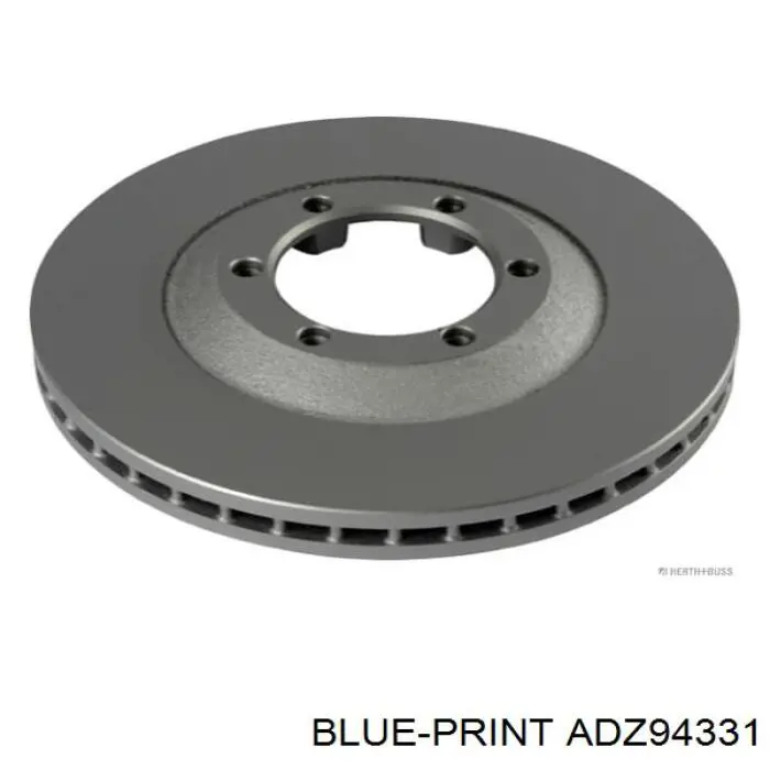 Гальмівні диски передні ADZ94331 Blue Print
