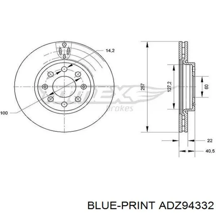 Купити C3F028ABEP ABE Ротор гальмівний