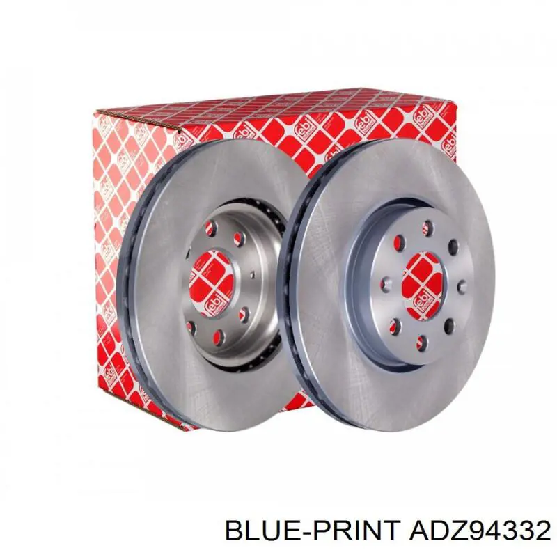 Диск гальмівний передній Blue Print ADZ94332