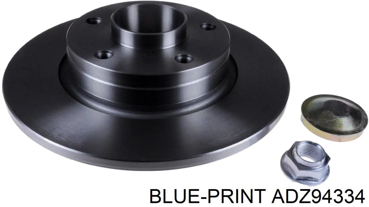 ADZ94334 Blue Print диск гальмівний задній