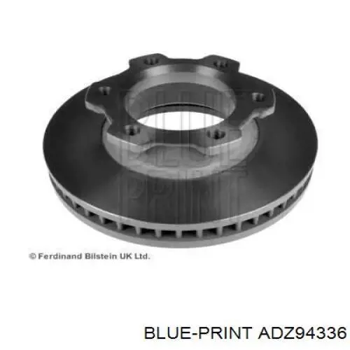 Диск переднього гальма Blue Print ADZ94336 ціна, від 68.89 USD