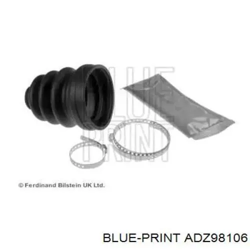 Купити ADZ98106 Blue Print Пильник шарніра кутових швидкостей внутрішній передній