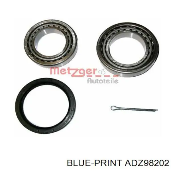 Комплект підшипник маточини передньої Blue Print ADZ98202 ціна, від 25.71 USD