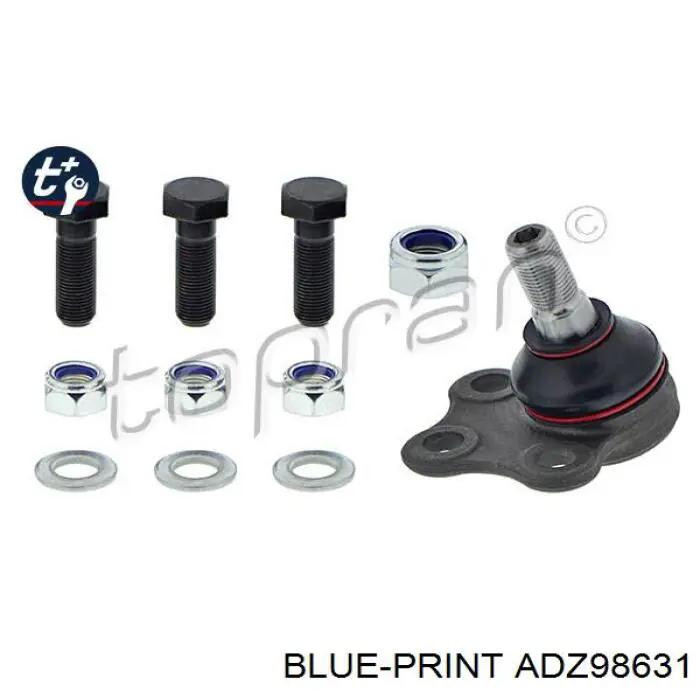 Купити ADZ98631 Blue Print Кульова опора, нижня