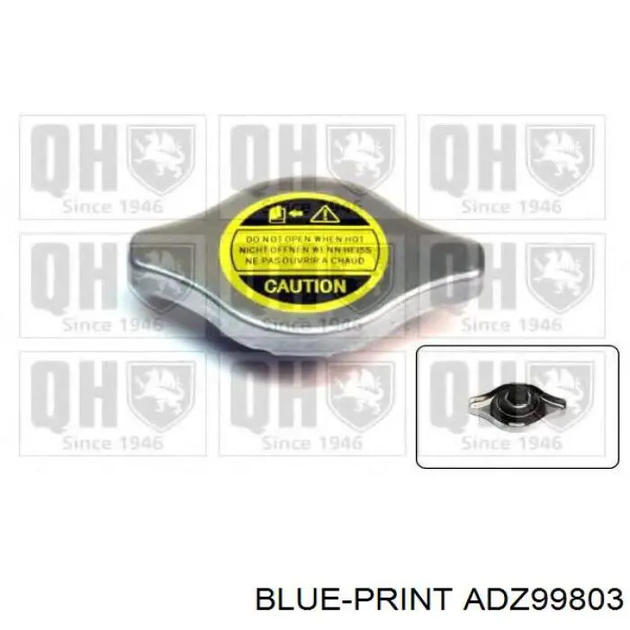 ADZ99803 Blue Print Радіатор охолодження двигуна
