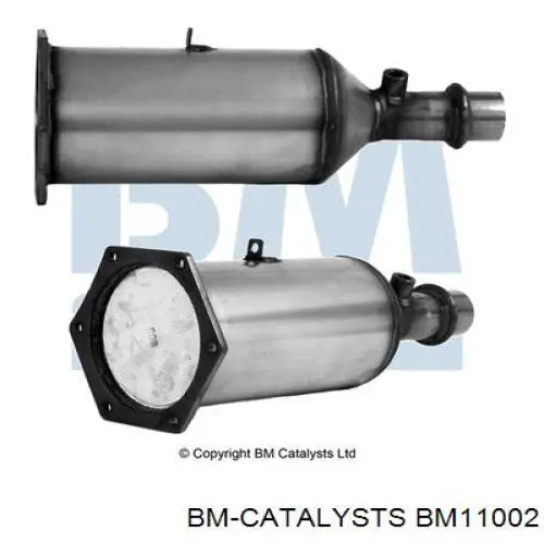 BM11002 BM Catalysts фільтр системи відпрацьованих газів