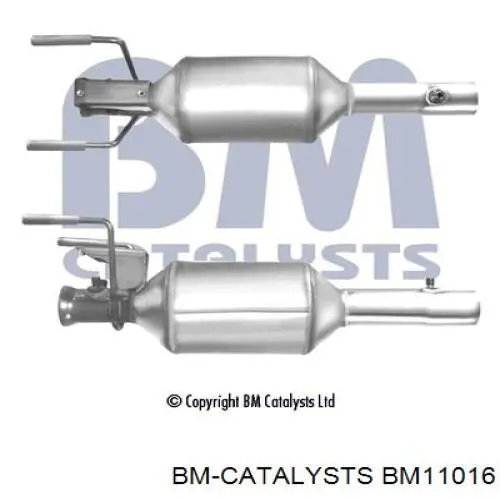 BM11016 BM Catalysts фільтр системи відпрацьованих газів