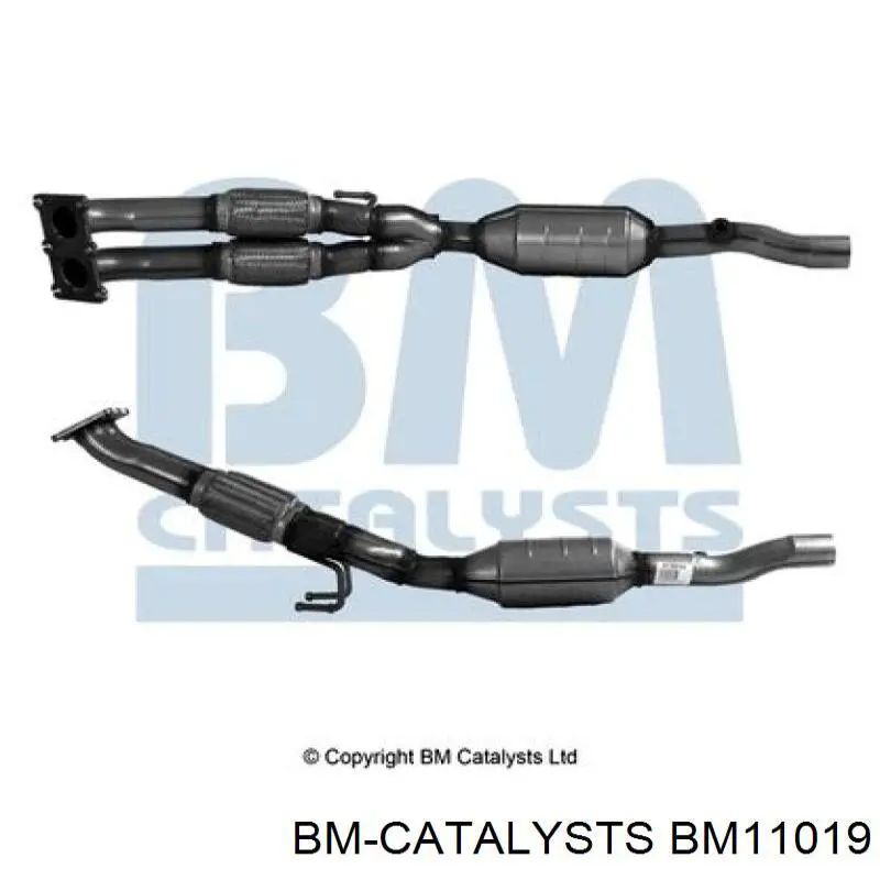 Фільтр системи відпрацьованих газів BM Catalysts BM11019 ціна, від 179.80 USD