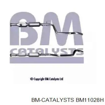 Фільтр системи відпрацьованих газів BM Catalysts BM11028H ціна, від 297.35 USD