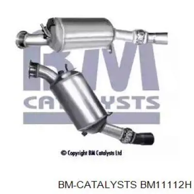 Фільтр системи відпрацьованих газів BM Catalysts BM11112H ціна, від 331.52 USD