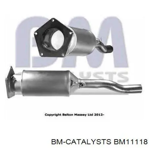 Глушник, передня частина BM Catalysts BM11118