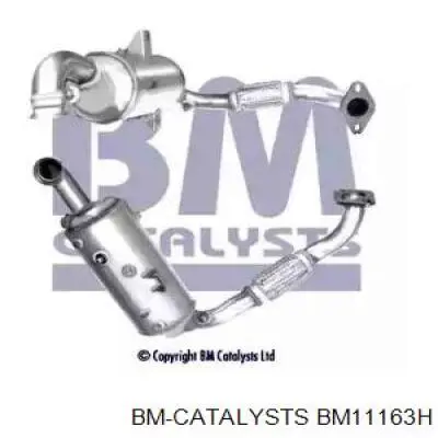 BM11163H BM Catalysts фільтр системи відпрацьованих газів