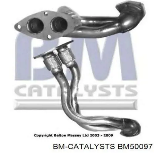 Глушник BM Catalysts BM50097 ціна, від 105.29 USD