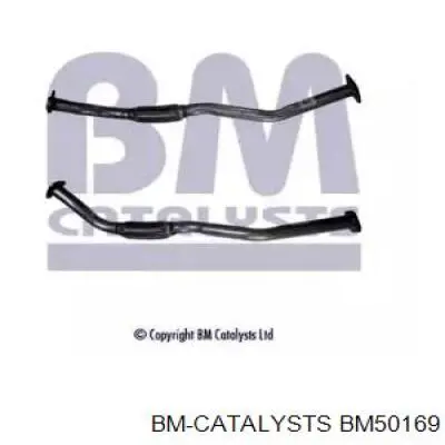 Труба приймальна (штани) глушника, передня BM Catalysts BM50169 ціна, від 110.78 USD