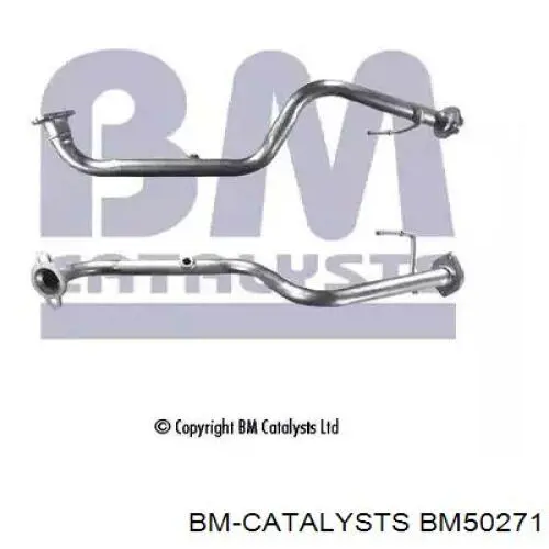 Труба приймальна (штани) глушника, передня BM Catalysts BM50271 ціна, від 25.67 USD