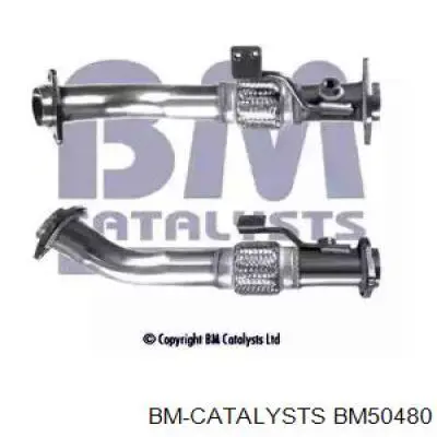 Труба приймальна (штани) глушника, передня BM Catalysts BM50480 ціна, від 40.18 USD