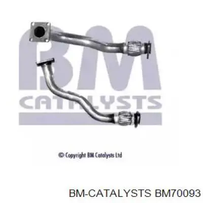 Труба приймальна (штани) глушника, передня BM Catalysts BM70093 ціна, від 62.24 USD