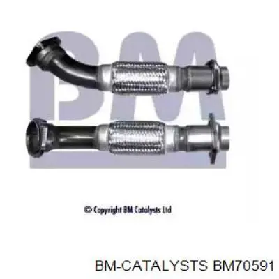 Купити BM70591 BM Catalysts Труба приймальна (штани) глушника, передня