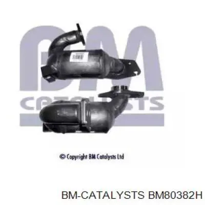 BM80382H BM Catalysts конвертор-каталізатор (каталітичний нейтралізатор)