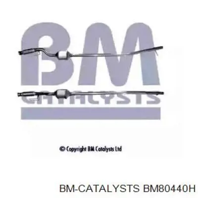 Глушник, передня частина BM Catalysts BM80440H ціна, від 296.21 USD