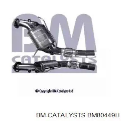 BM80449H BM Catalysts Каталітичний нейтралізатор відпрацьованих газів