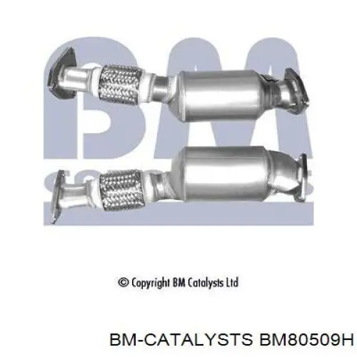 Конвертор-каталізатор (каталітичний нейтралізатор) BM Catalysts BM80509H ціна, від 257.84 USD