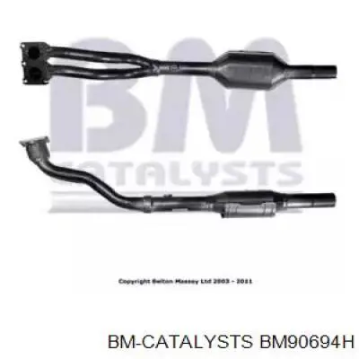 Купити BM90694H BM Catalysts Труба приймальна (штани) глушника, передня