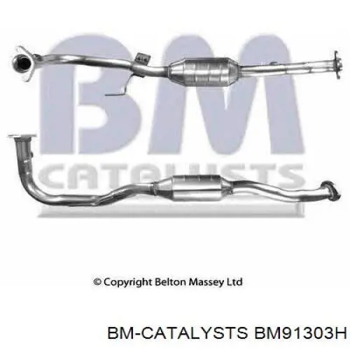 Конвертор-каталізатор (каталітичний нейтралізатор) BM Catalysts BM91303H ціна, від 237.01 USD