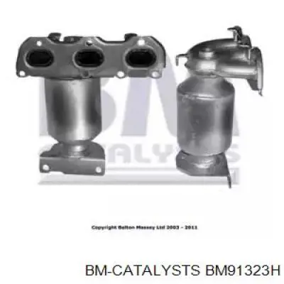 Конвертор-каталізатор (каталітичний нейтралізатор) BM Catalysts BM91323H ціна, від 158.62 USD
