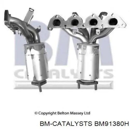 BM91380H BM Catalysts Каталітичний нейтралізатор відпрацьованих газів
