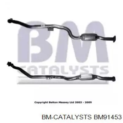 A2104904219 Mercedes Конвертор-каталізатор, лівий