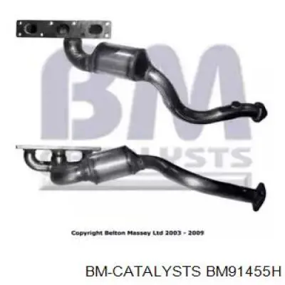Конвертор-каталізатор (каталітичний нейтралізатор) BM Catalysts BM91455H ціна, від 341.00 USD