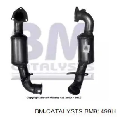 BM91499H BM Catalysts Каталітичний нейтралізатор відпрацьованих газів