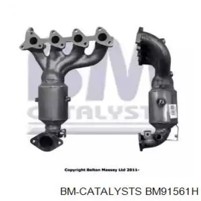 BM91561H BM Catalysts Каталітичний нейтралізатор відпрацьованих газів