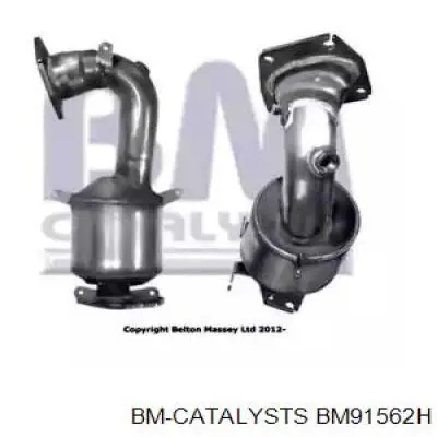 BM91562H BM Catalysts Каталітичний нейтралізатор відпрацьованих газів
