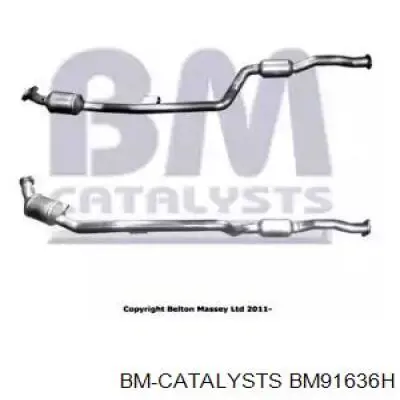 Конвертор-каталізатор, лівий Mercedes A2114901120 ціна, від 2252.11 USD