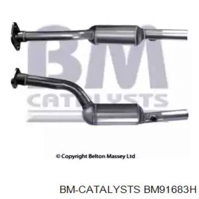 BM91683H BM Catalysts конвертор-каталізатор (каталітичний нейтралізатор)