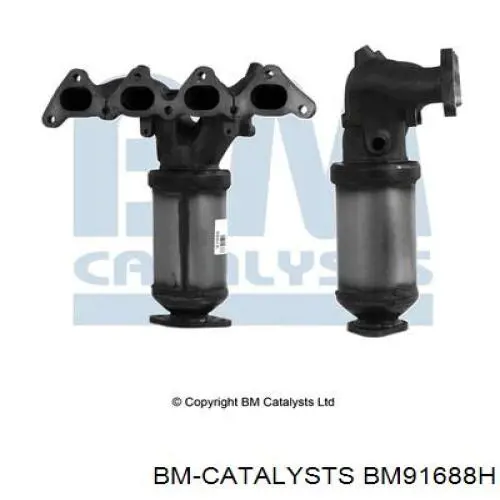 2851023AF0 Hyundai/Kia Каталітичний нейтралізатор відпрацьованих газів