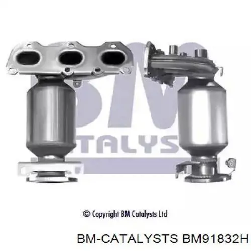 BM91832H BM Catalysts Каталітичний нейтралізатор відпрацьованих газів
