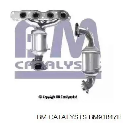 BM91847H BM Catalysts Каталітичний нейтралізатор відпрацьованих газів